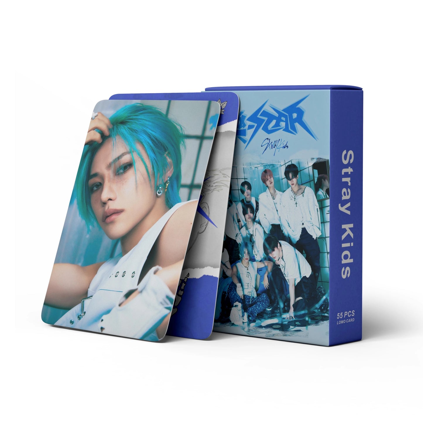 Stray Kids Rockstar Lomocards (55 pcs)