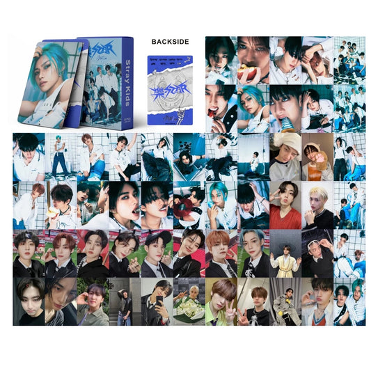 Stray Kids Rockstar Lomocards (55 pcs)