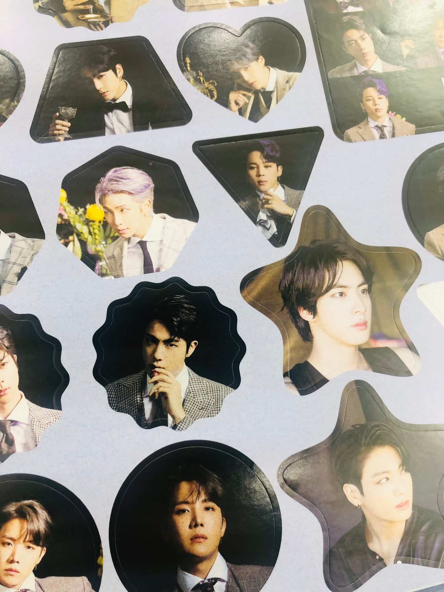 BTS MOTS7-3 A4  Sticker sheet