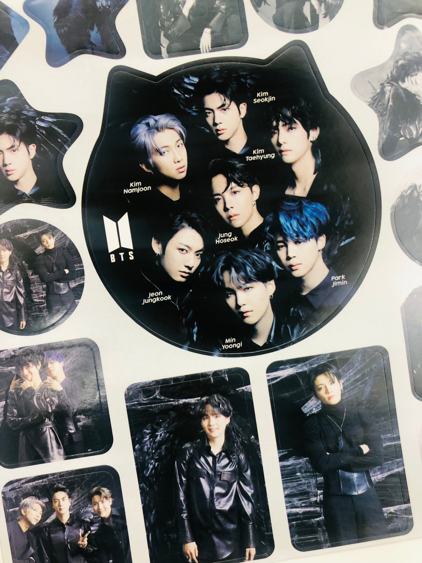 BTS MOTS7-2 A4  Sticker sheet