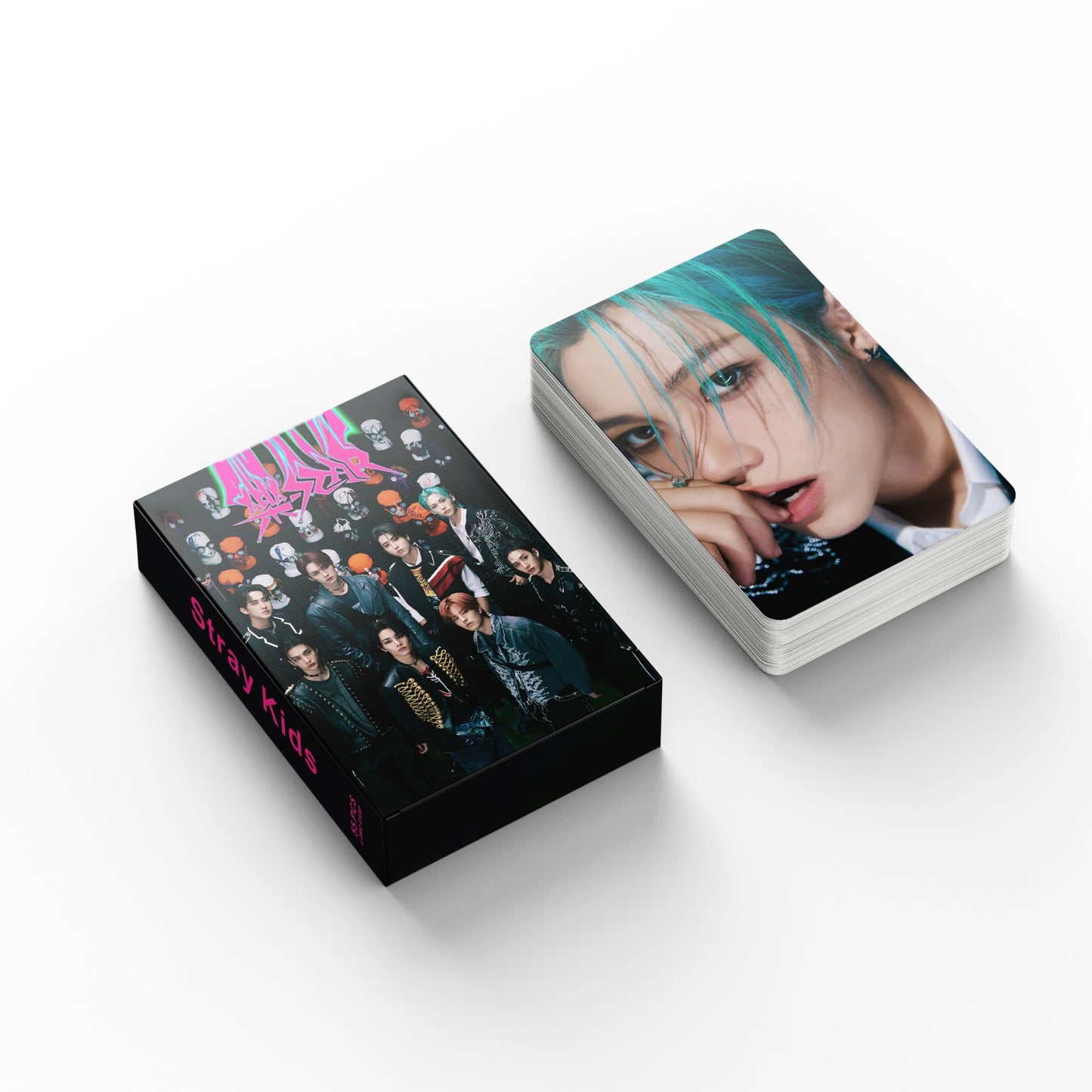 Stray Kids Rockstar Lomocards (55 pcs)