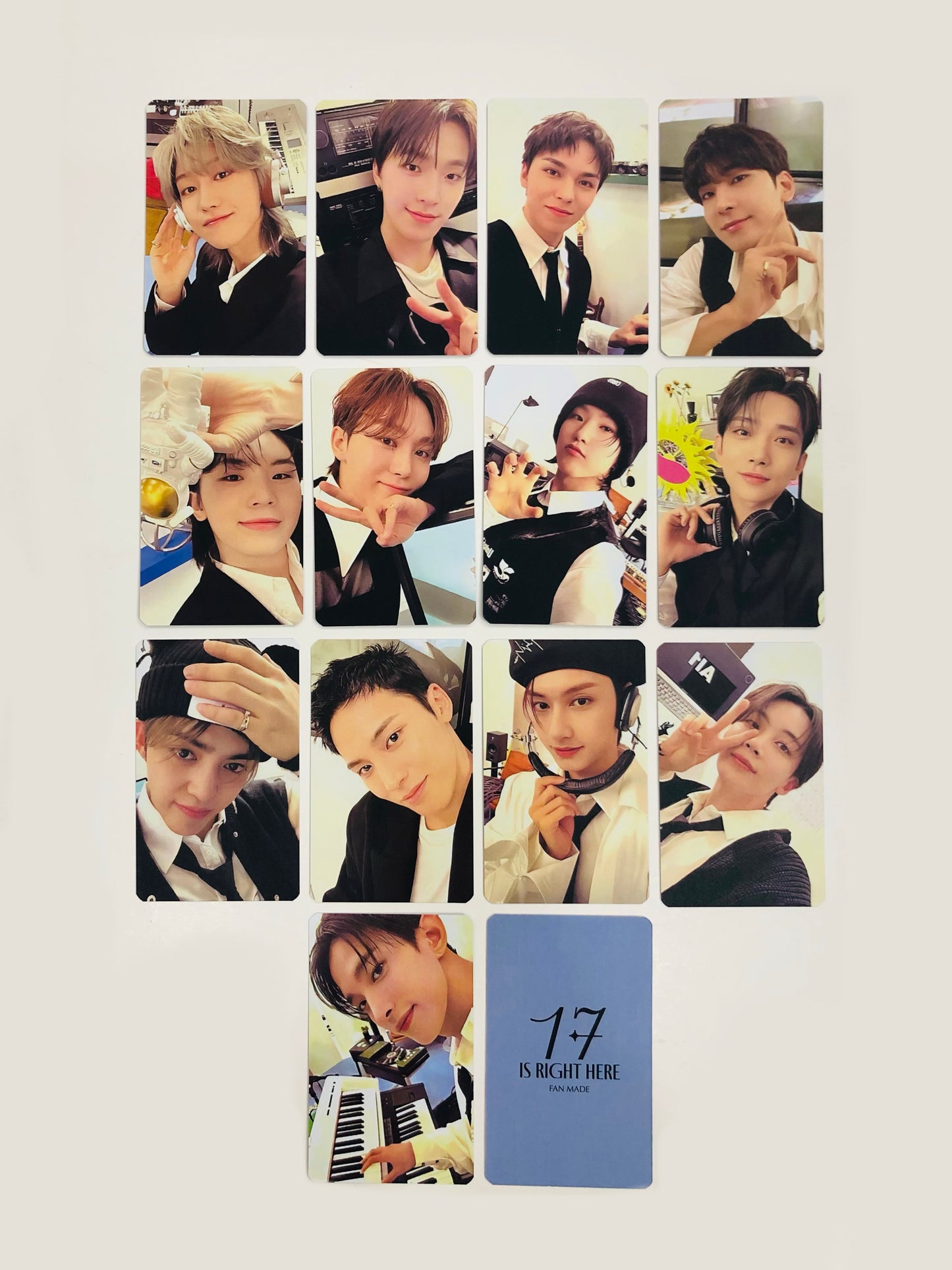 17 is right here Double Sided Matte Photocards (13 pcs)