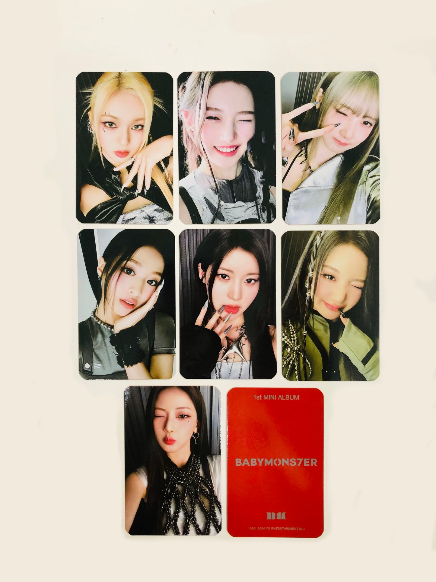 Babymons7er Double Sided Photocards (7 pcs)