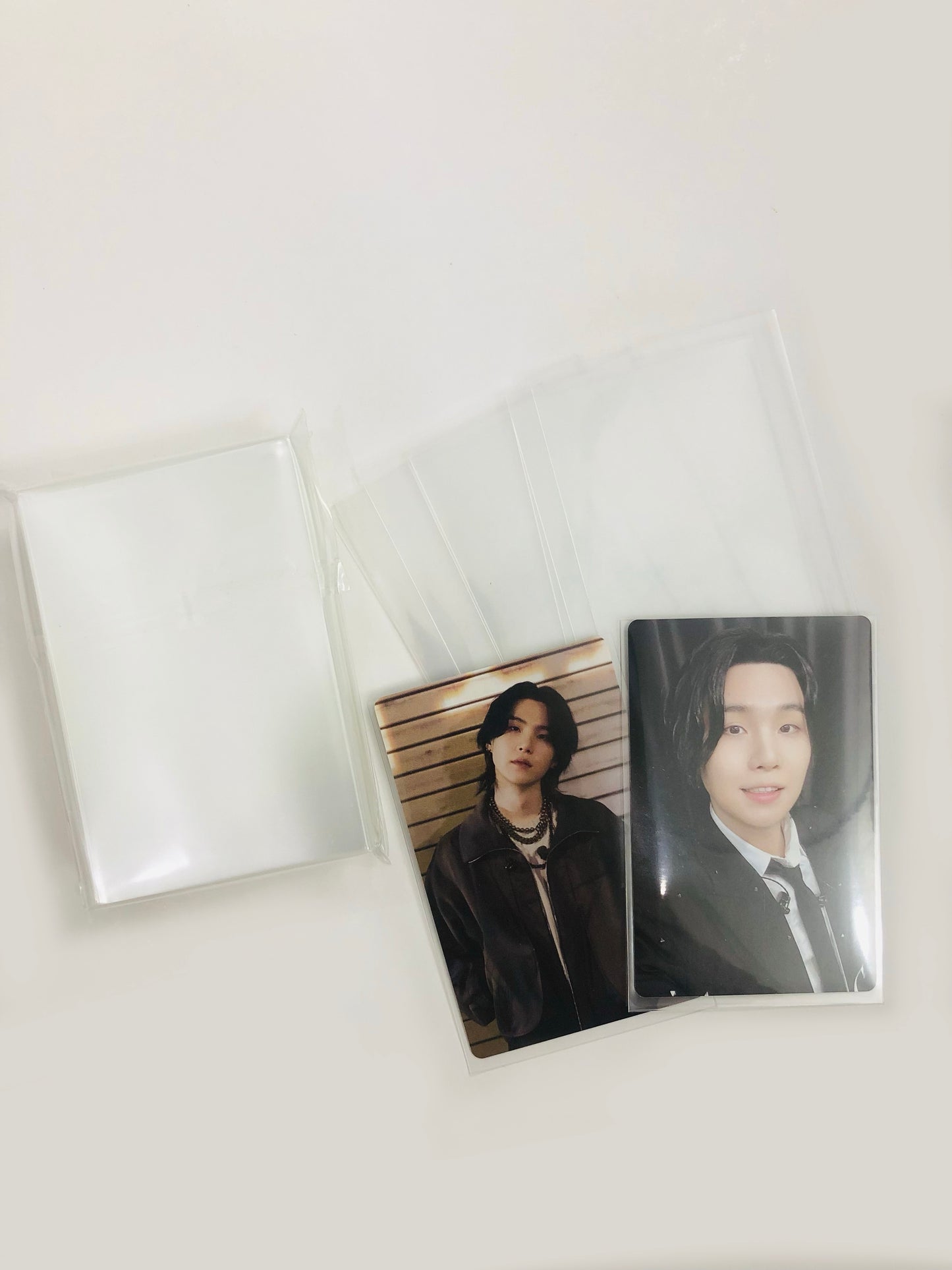 Hard Sleeves Pack For album Photocards  (Made in Korea - 100 pcs)